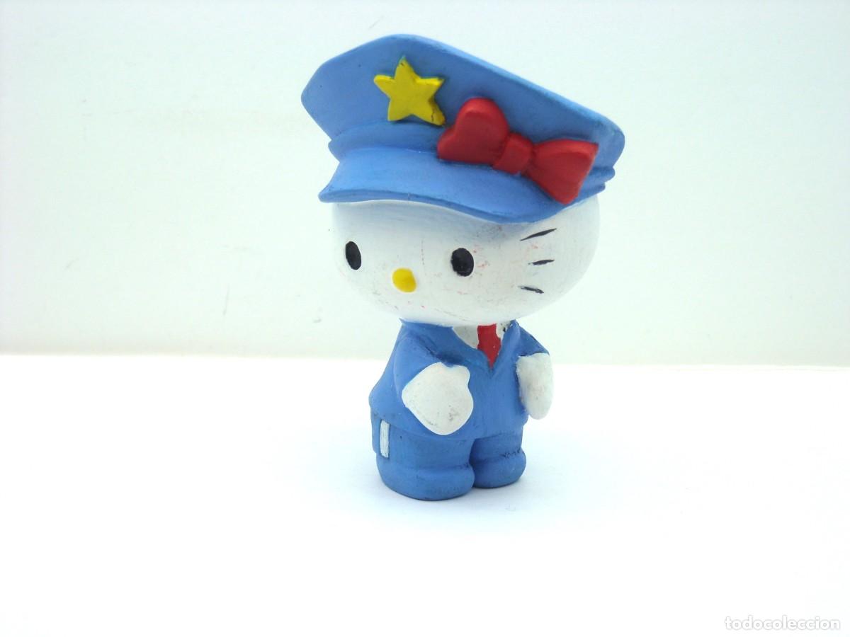 Figuras de goma y PVC: FIGURA DE HELLO KITTY POLICIA. COMANSI, - Foto 3