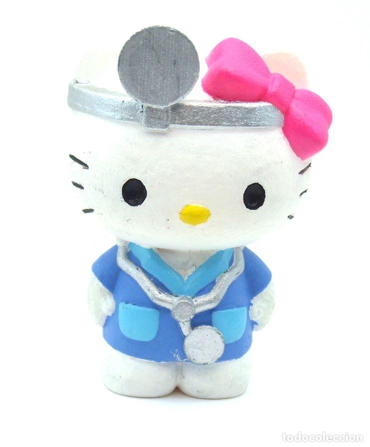 Figuras de goma y PVC: FIGURA DE HELLO KITTY MEDICO . COMANSI, - Foto 1