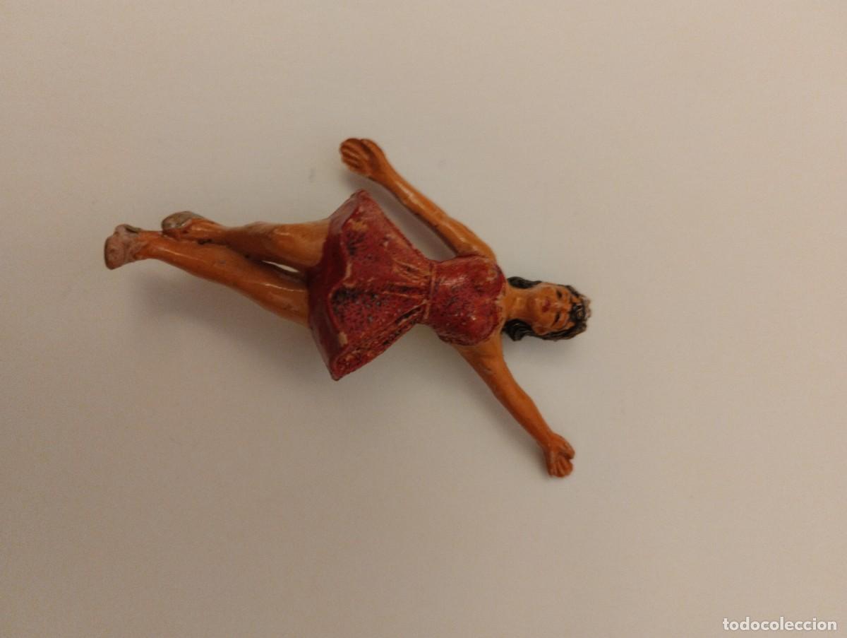 Figuras de goma y PVC: Mujer equilibrista con su caballo. Jecsan - Foto 7