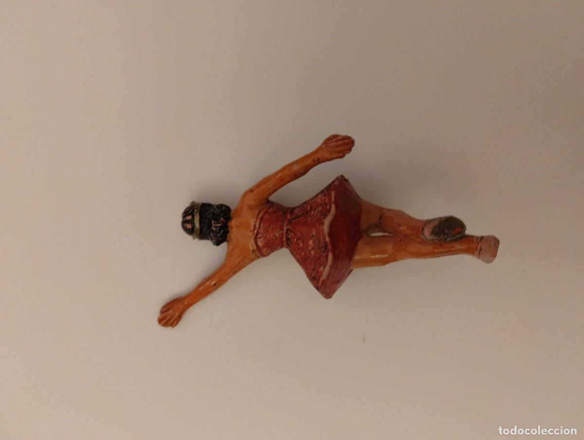 Figuras de goma y PVC: Mujer equilibrista con su caballo. Jecsan - Foto 8