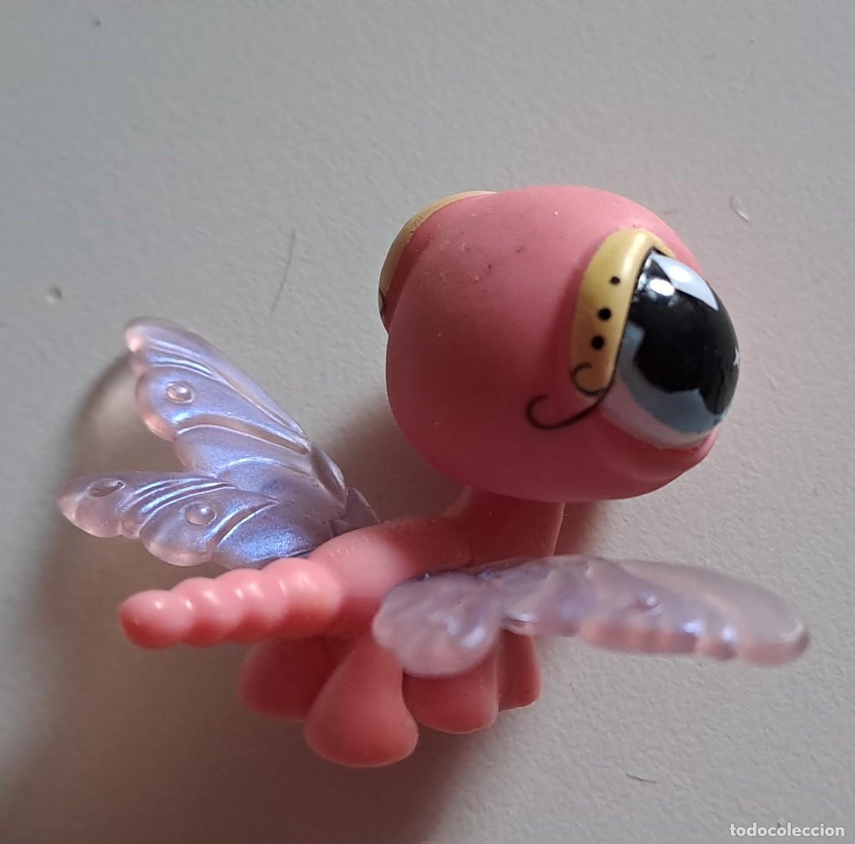 Figuras de goma y PVC: LIBELULA ROSA LITTLEST PET SHOP - Foto 3