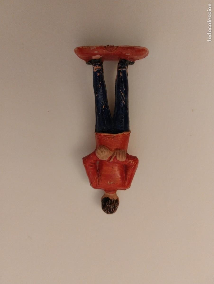 Figuras de goma y PVC: Mozo de pista circo. Jecsan - Foto 4