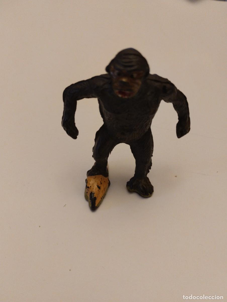 Figuras de goma y PVC: Gorila Jecsan antiguo - Foto 1