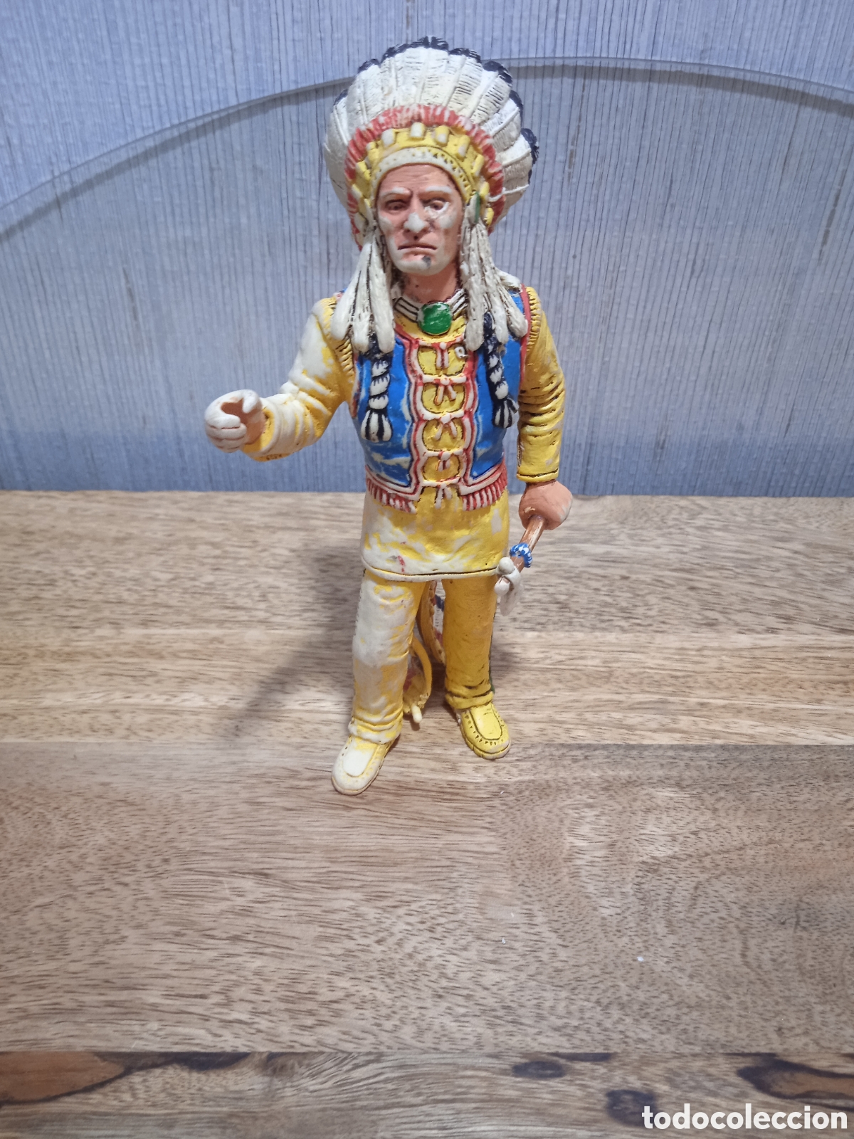 Figuras de goma y PVC: Indio comansi antiguo - Foto 2