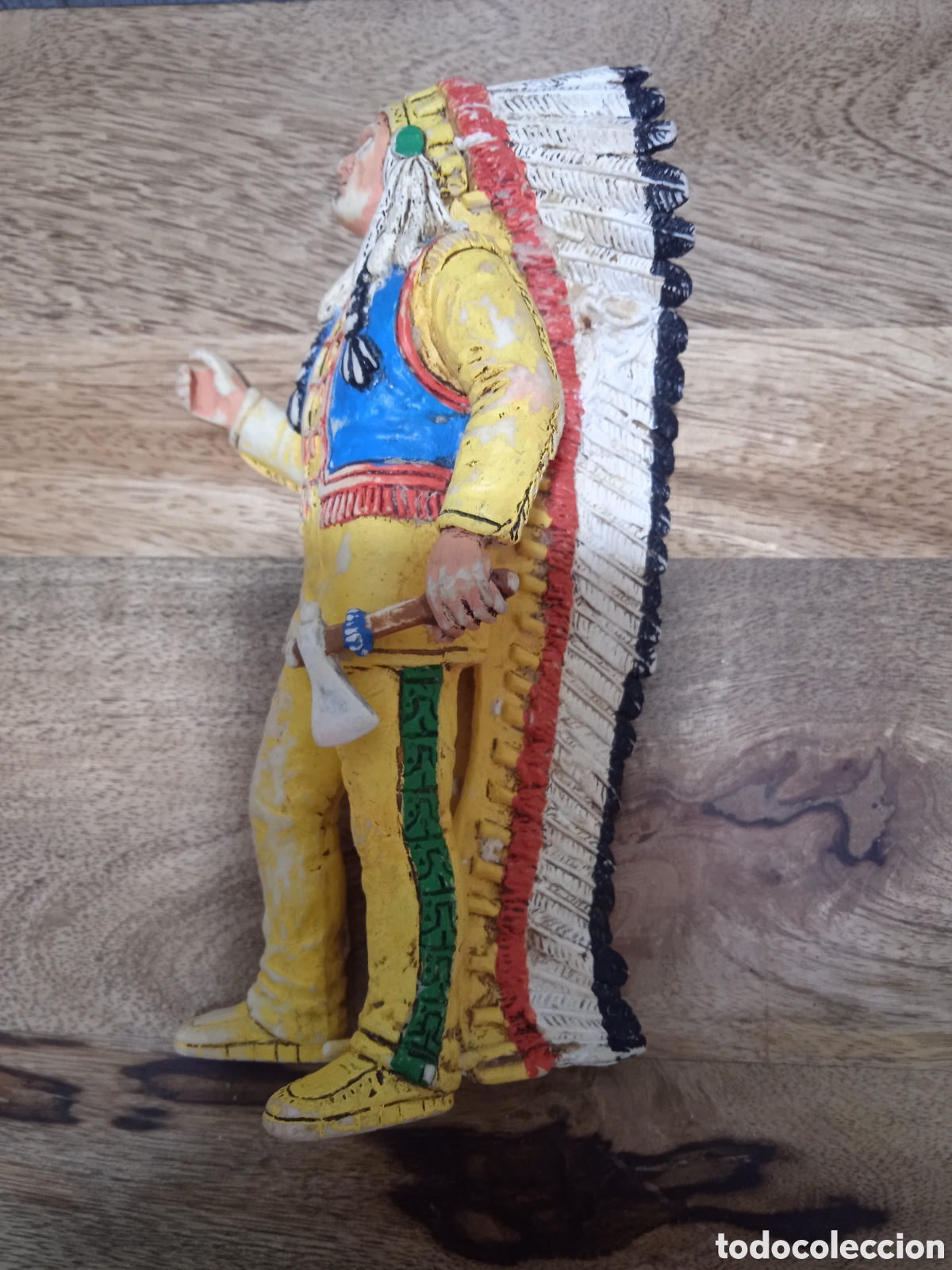 Figuras de goma y PVC: Indio comansi antiguo - Foto 1