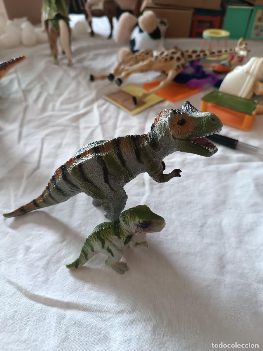 Figuras de goma y PVC: Dinosaurios surtidos