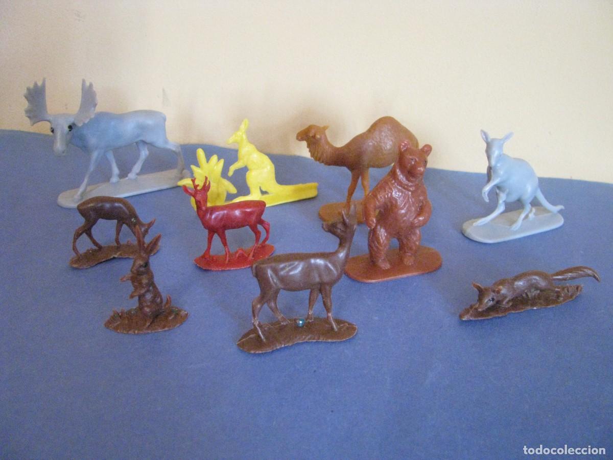 Figuras de goma y PVC: FIGURAS DE ANIMALES. WEST GERMANY. - Foto 1