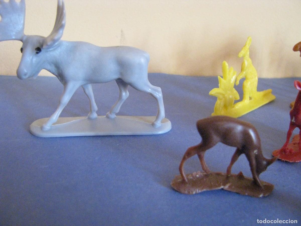 Figuras de goma y PVC: FIGURAS DE ANIMALES. WEST GERMANY. - Foto 2