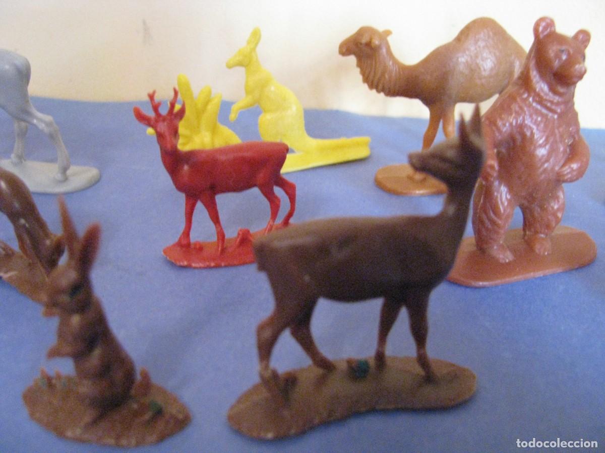 Figuras de goma y PVC: FIGURAS DE ANIMALES. WEST GERMANY. - Foto 3