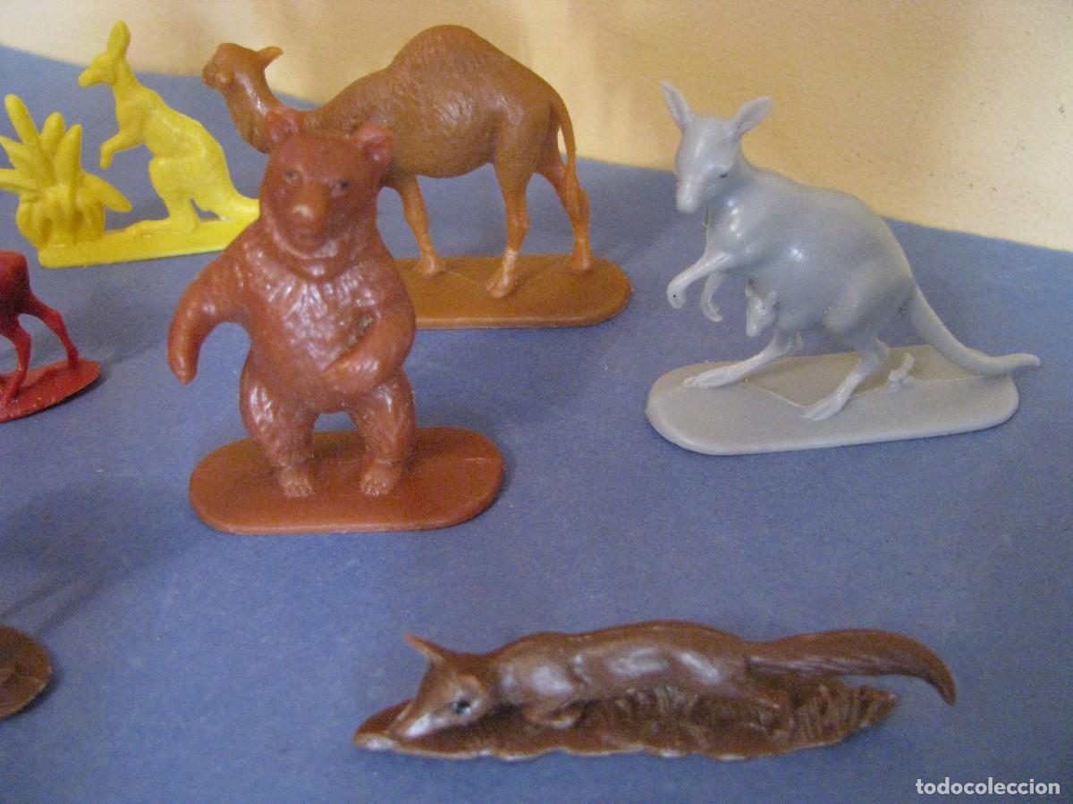 Figuras de goma y PVC: FIGURAS DE ANIMALES. WEST GERMANY. - Foto 4