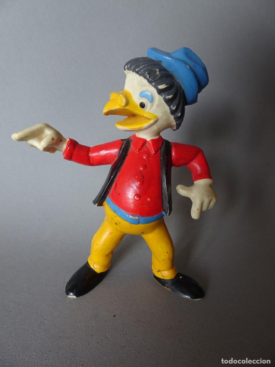 Figuras de goma y PVC: Antiguo Professor Pardal DISNEY, figura de HEIMO