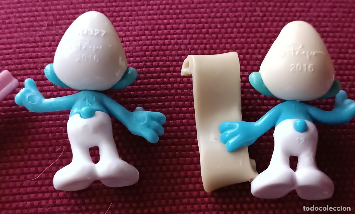 Figuras de goma y PVC: 4 Pitufos ( PEYO) 2016 - Foto 3