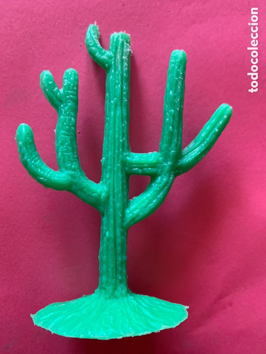 Figuras de goma y PVC: Figura cactus comansi jecsan - Foto 1