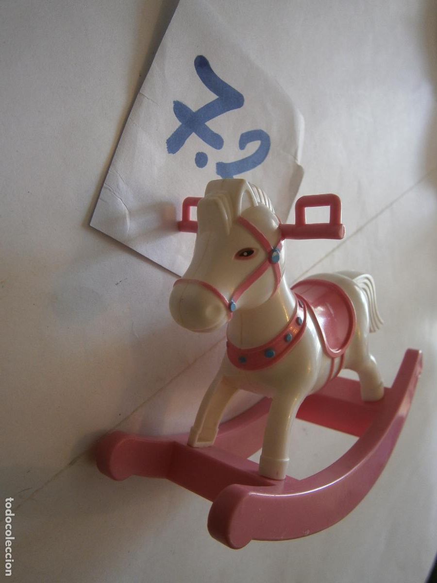 Figuras de goma y PVC: CABALLO BALANCIN +- 12 CM - Foto 2