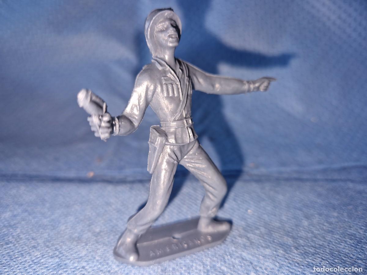 Figuras de goma y PVC: SOLDADO AMERICANOS DE COMANSI - Foto 1