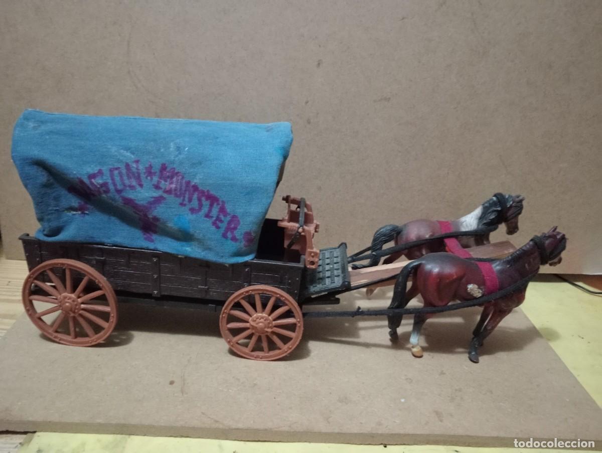 Figuras de Goma y PVC: Gran caravana del oeste ( leer descripcion )