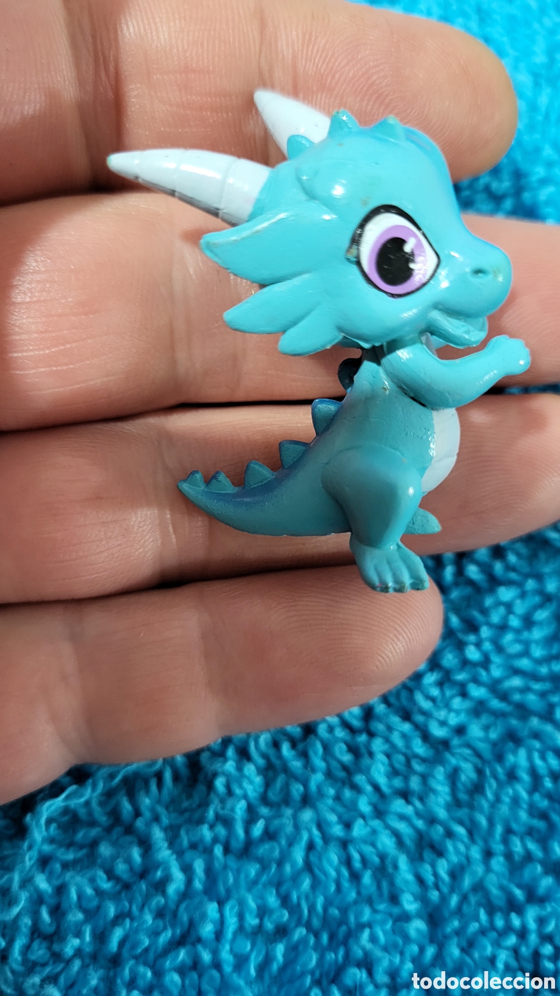 Gummi- und PVC-Figuren: Figura colecci&oacute;n Dragon Blue