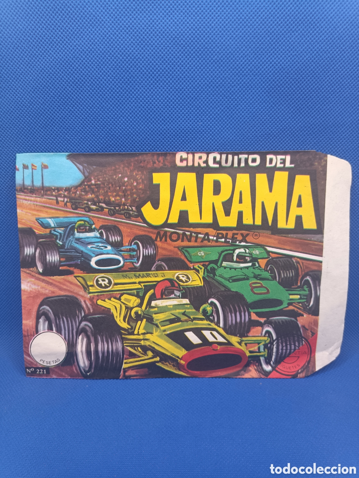 Figuras de goma y PVC: Sobre vac&iacute;o Circuito del Jarama Montaplex - Foto 1