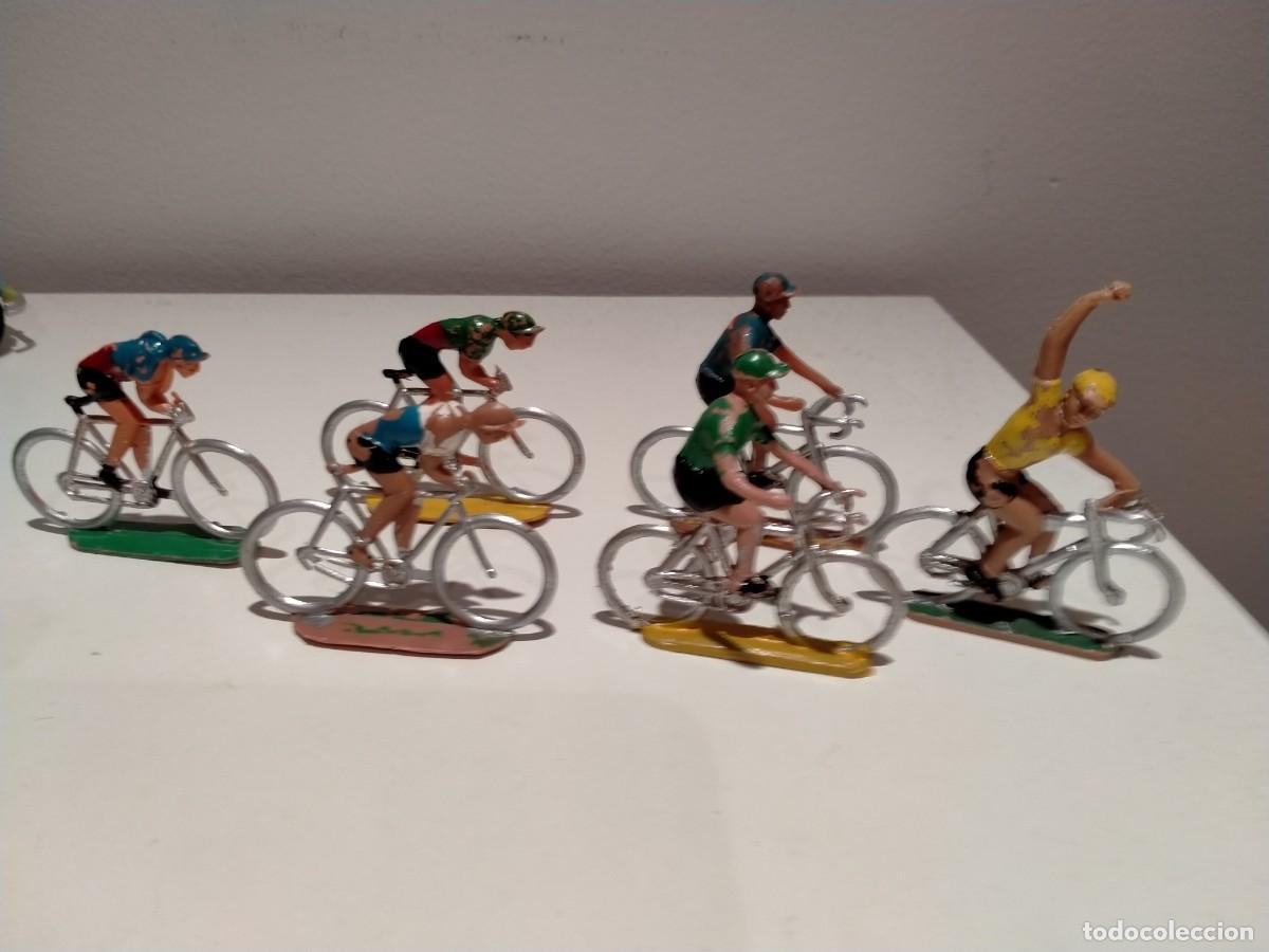 Figuras de goma y PVC: Pelot&oacute;n ciclista Sotorres - Foto 6