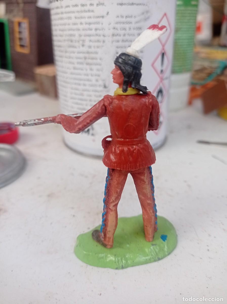 Figuras de goma y PVC: Indio de elastolin jecsan - Foto 2