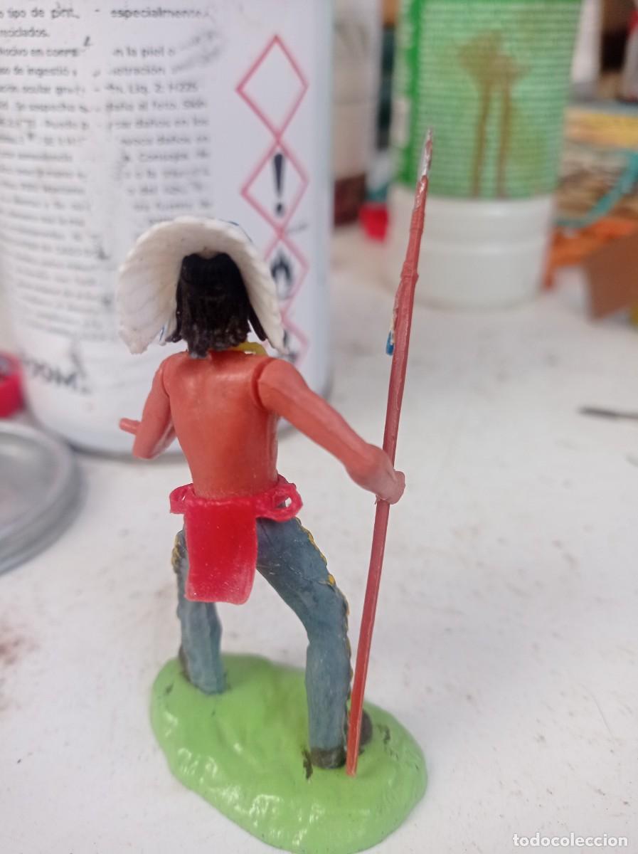 Figuras de goma y PVC: Indio de elastolin jecsan - Foto 2