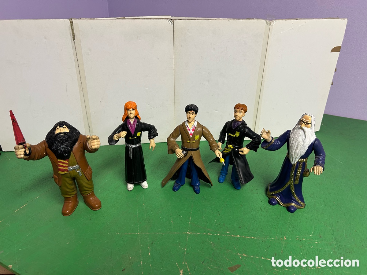 Figuras de goma y PVC: MACDONAL FIGURAS DE HARRY POTTER - Foto 1
