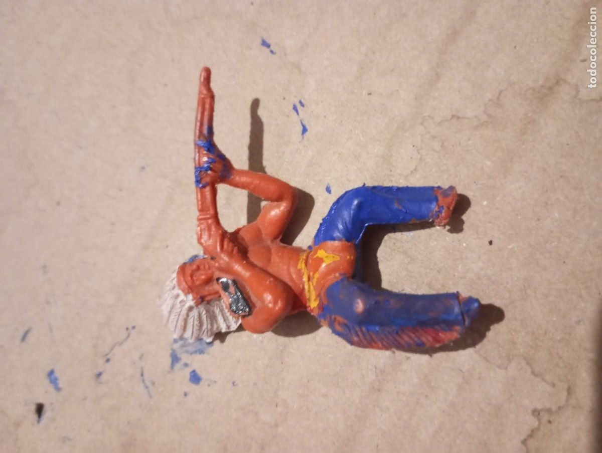 Figuras de goma y PVC: Indio reamsa jecsan comansi - Foto 1