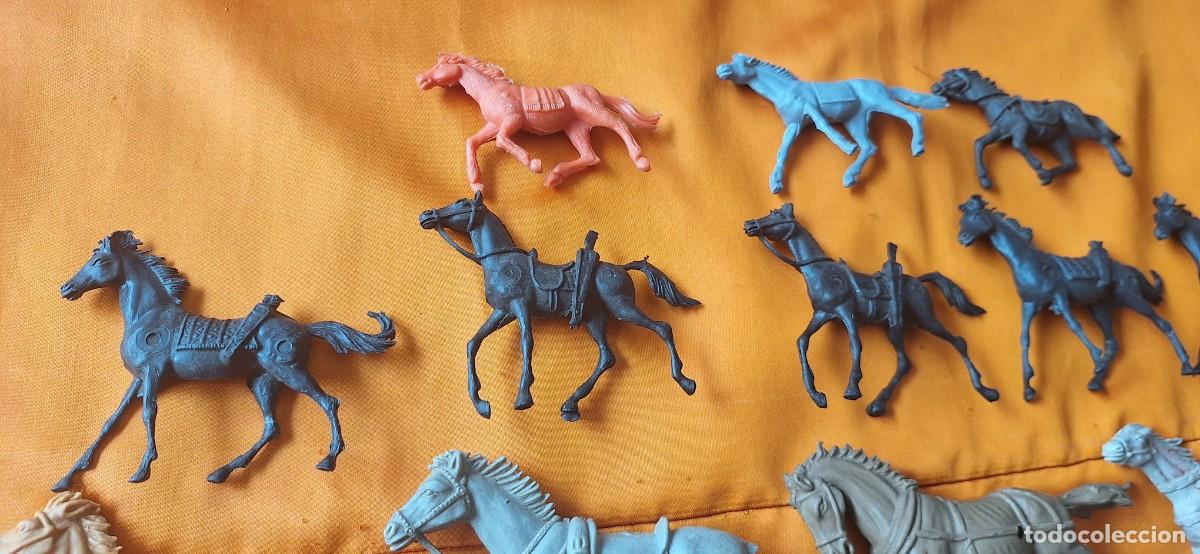Figuras de goma y PVC: Lote Indios y Vaqueros de Pl&aacute;stico - Comansi - Jecsan - Reamsa - - Foto 7
