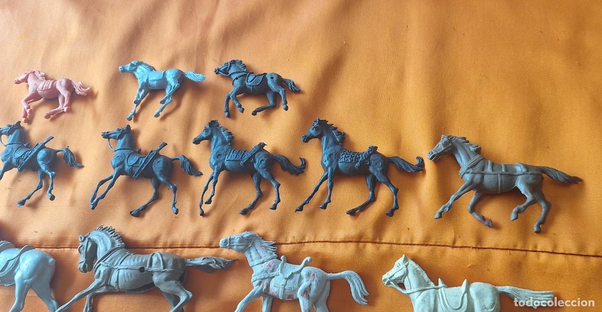 Figuras de goma y PVC: Lote Indios y Vaqueros de Pl&aacute;stico - Comansi - Jecsan - Reamsa - - Foto 8