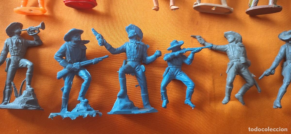 Figuras de goma y PVC: Lote Indios y Vaqueros de Pl&aacute;stico - Comansi - Jecsan - Reamsa - - Foto 10