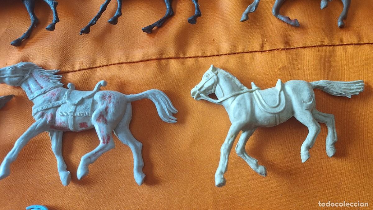 Figuras de goma y PVC: Lote Indios y Vaqueros de Pl&aacute;stico - Comansi - Jecsan - Reamsa - - Foto 20