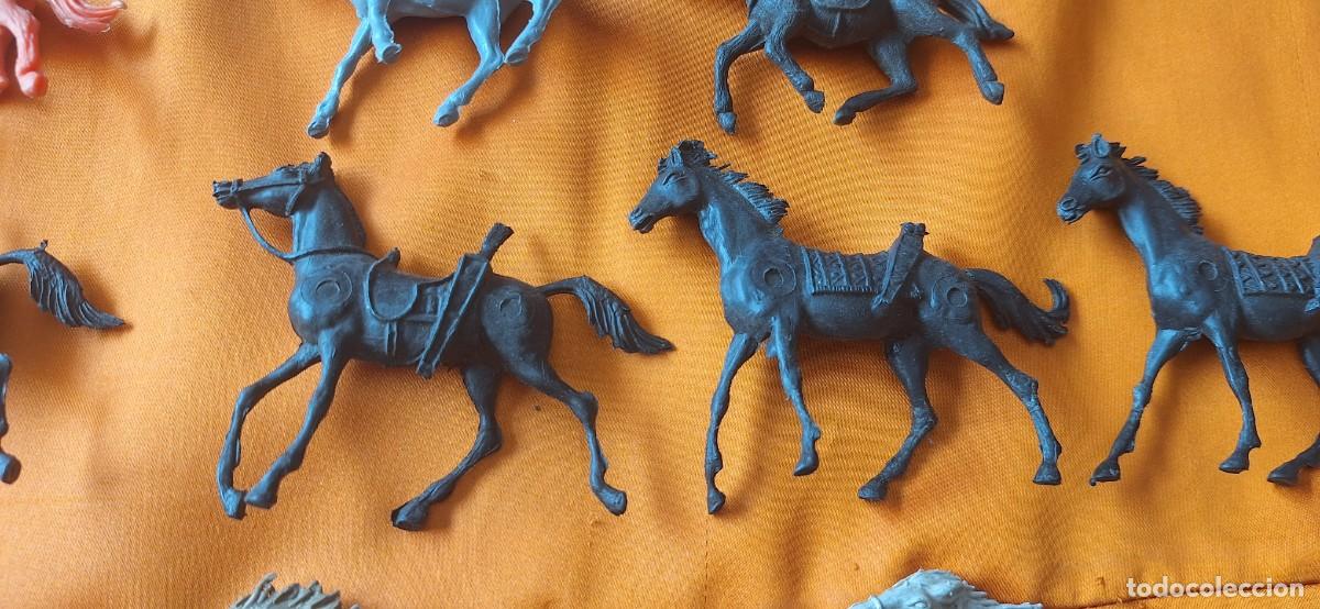Figuras de goma y PVC: Lote Indios y Vaqueros de Pl&aacute;stico - Comansi - Jecsan - Reamsa - - Foto 22