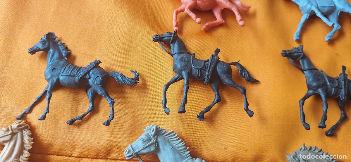 Figuras de goma y PVC: Lote Indios y Vaqueros de Pl&aacute;stico - Comansi - Jecsan - Reamsa - - Foto 23