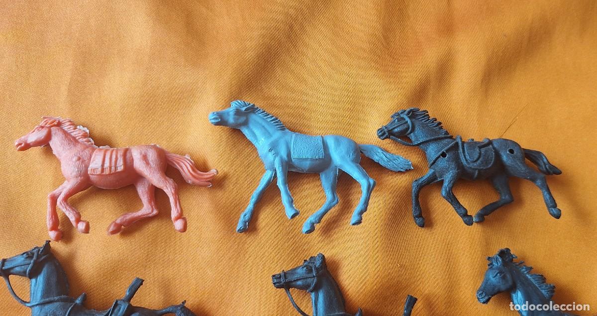 Figuras de goma y PVC: Lote Indios y Vaqueros de Pl&aacute;stico - Comansi - Jecsan - Reamsa - - Foto 24