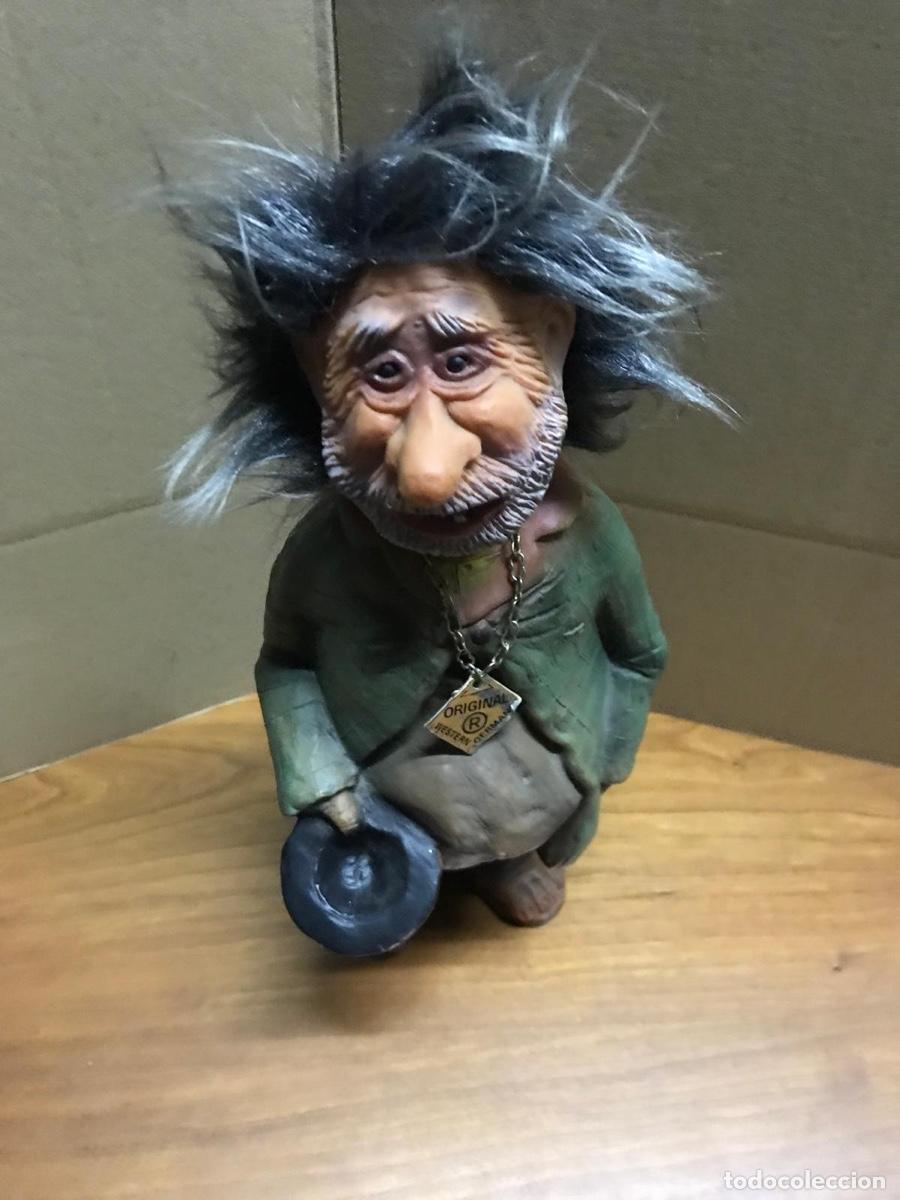 Figure di Gomma e PVC: Curiosa figura de original western germany