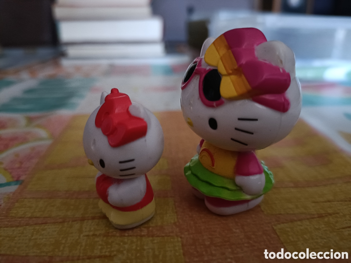 Figuras de goma y PVC: 2 Mu&ntilde;ecos/Figuras PVC Hello Kitty - Foto 2