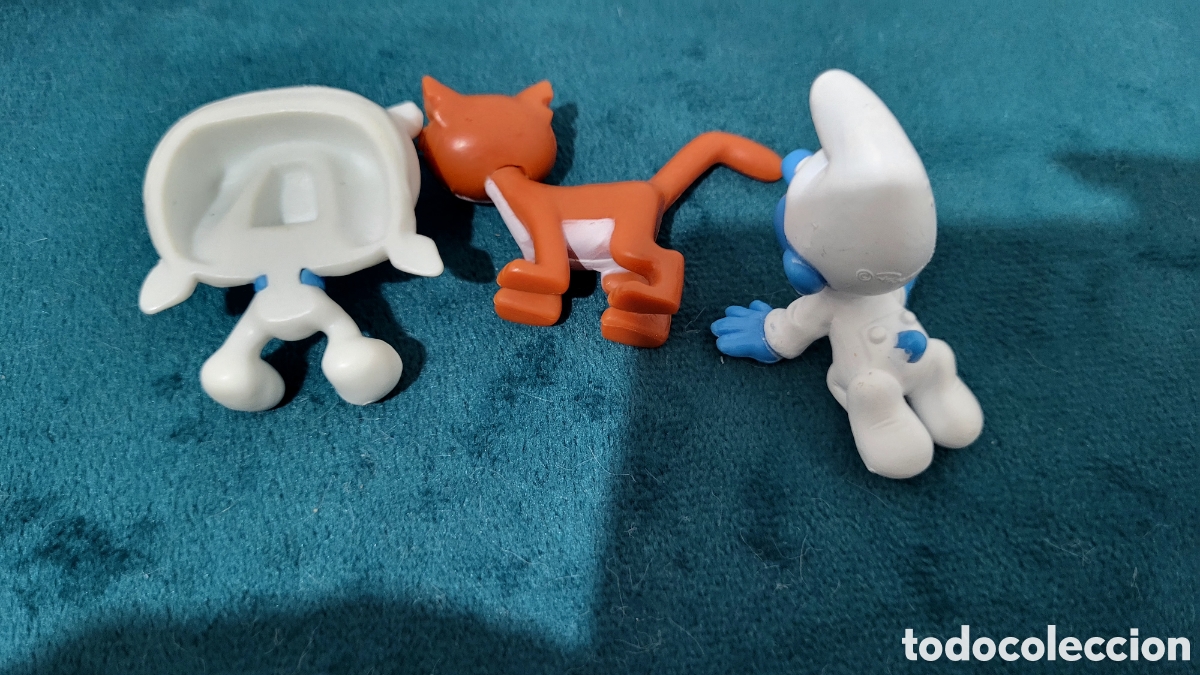 Figuras de goma Kinder: Figuras pitufos Kinder - Foto 2