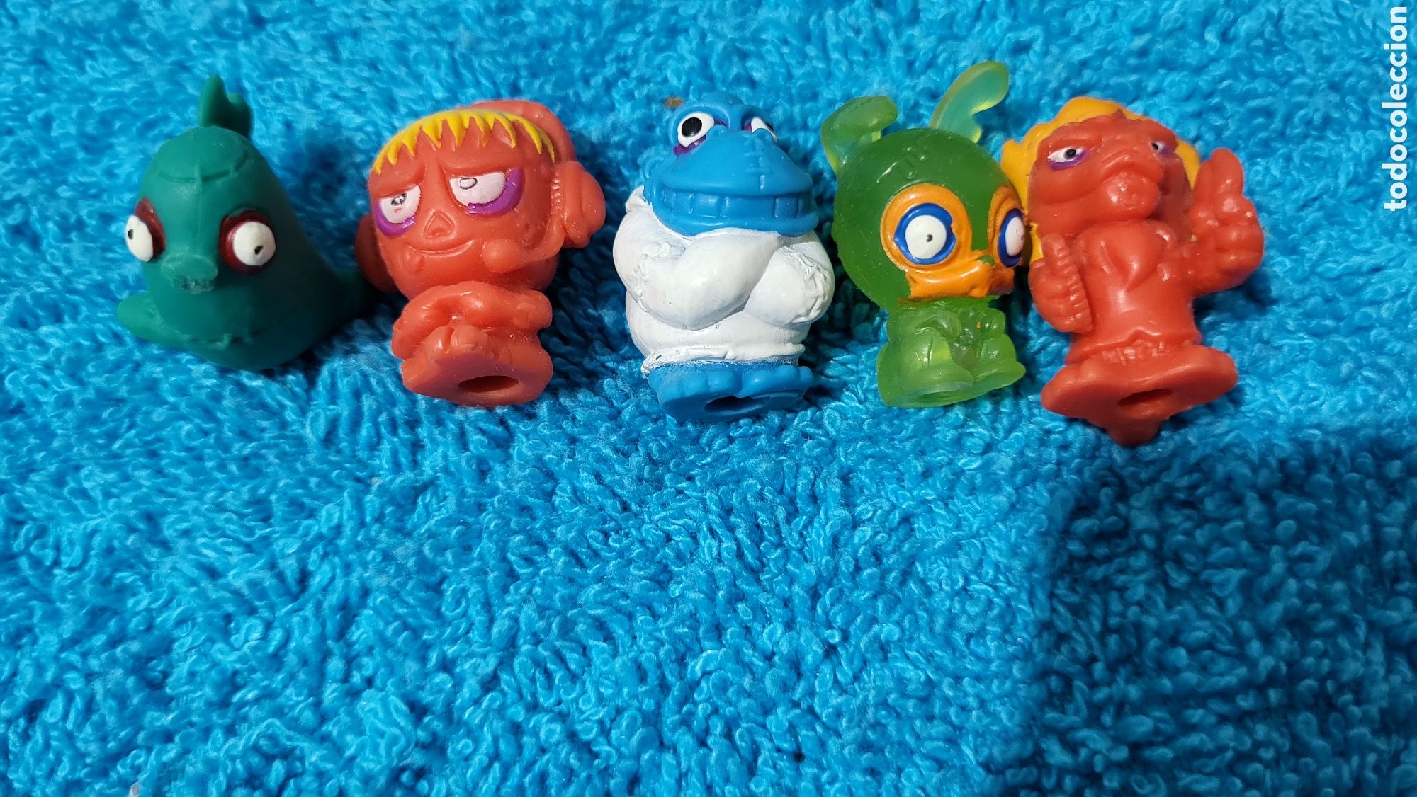 Figuras de goma y PVC: Figuras colecci&oacute;n Zomlings - Foto 1