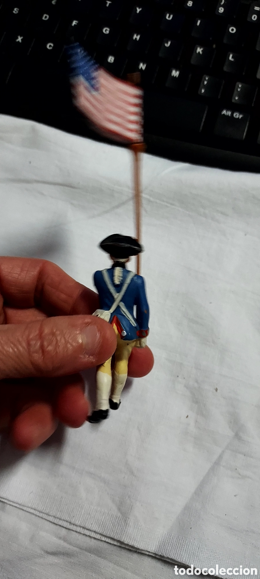 Figuras de goma y PVC: SOLDADO DE PLASTICO DURO - Foto 3