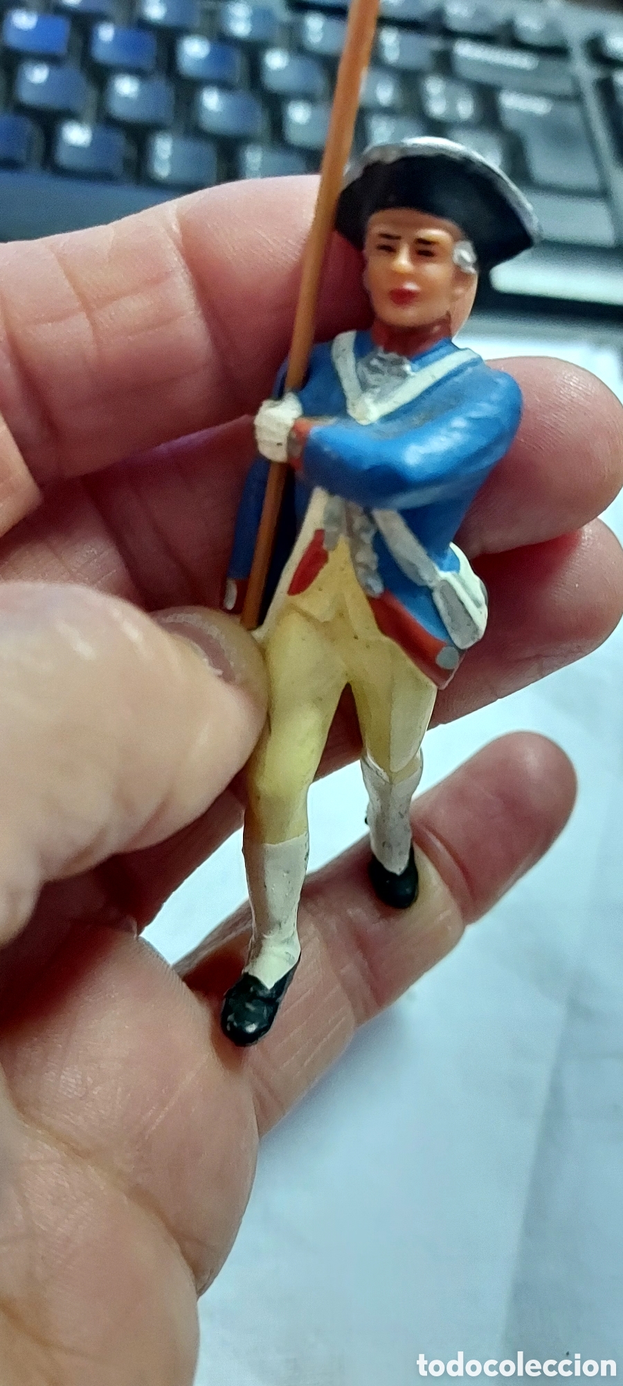 Figuras de goma y PVC: SOLDADO DE PLASTICO DURO - Foto 6