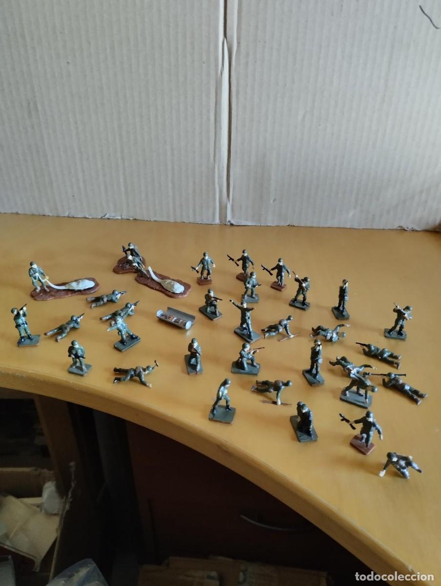 Figuras de Goma y PVC: LOTE DE SOLDADOS PARA DIORAMA