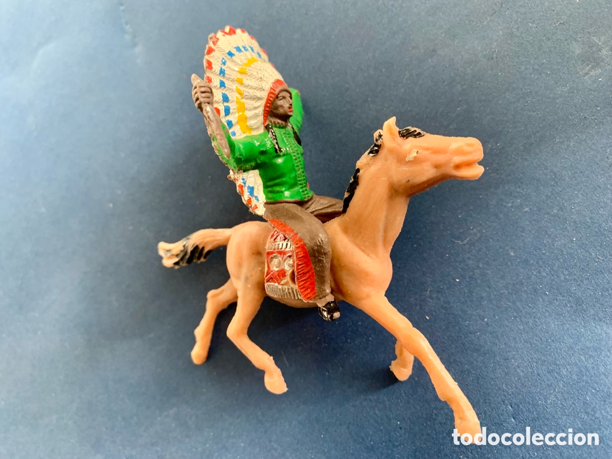 Figuras de goma y PVC: Figuras indio comansi - Foto 2