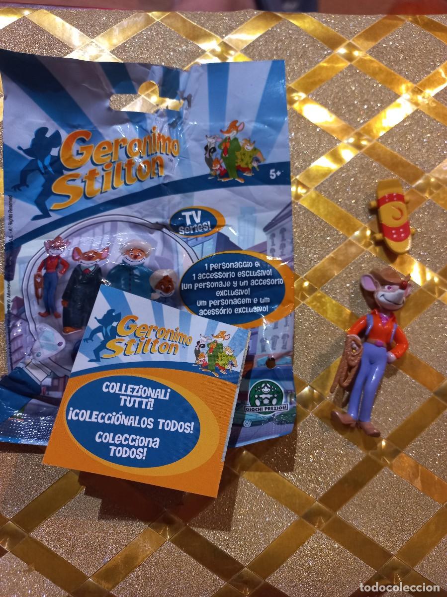 Figuras de goma Kinder: MU&Ntilde;ECO DE GERONIMO STILTON DE GIOCHI PREZIOSI 2010 ! - Foto 1