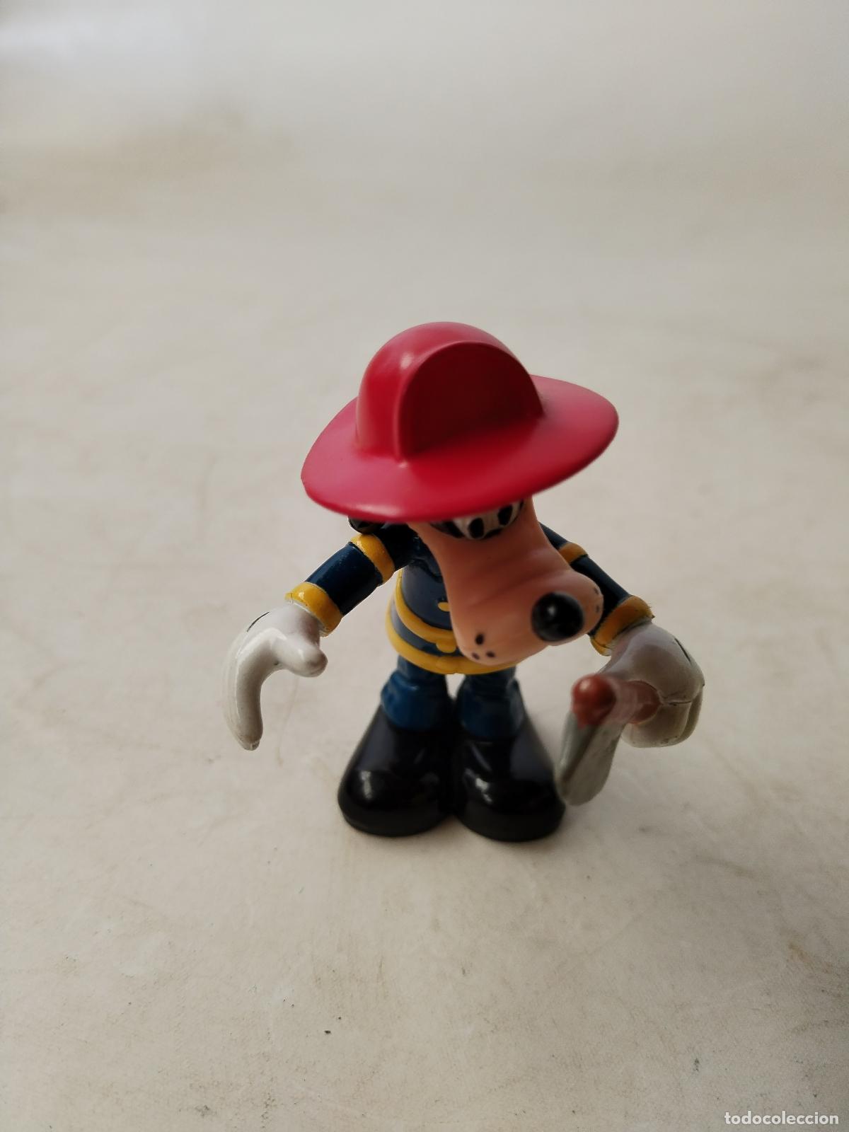 Figuras de goma y PVC: FIGURA PLUTO BOMBERO- c132 - Foto 5