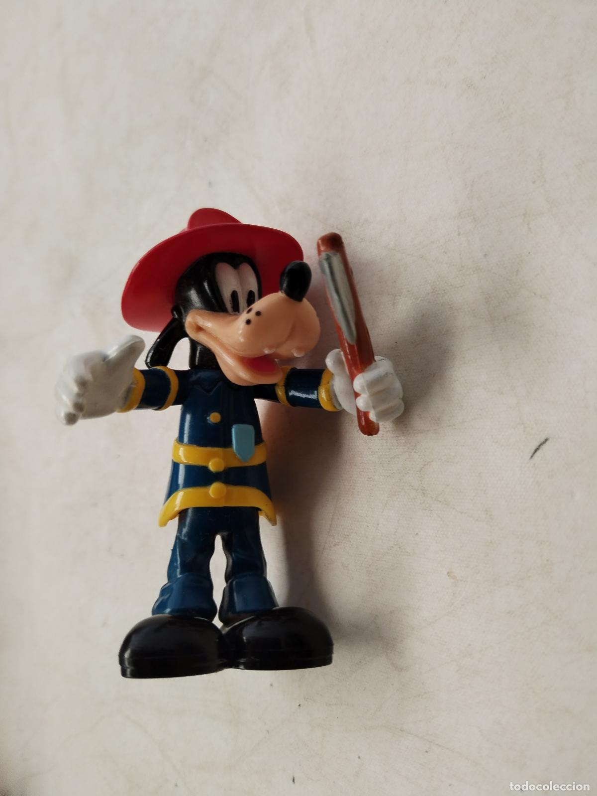 Figuras de goma y PVC: FIGURA PLUTO BOMBERO- c132 - Foto 1