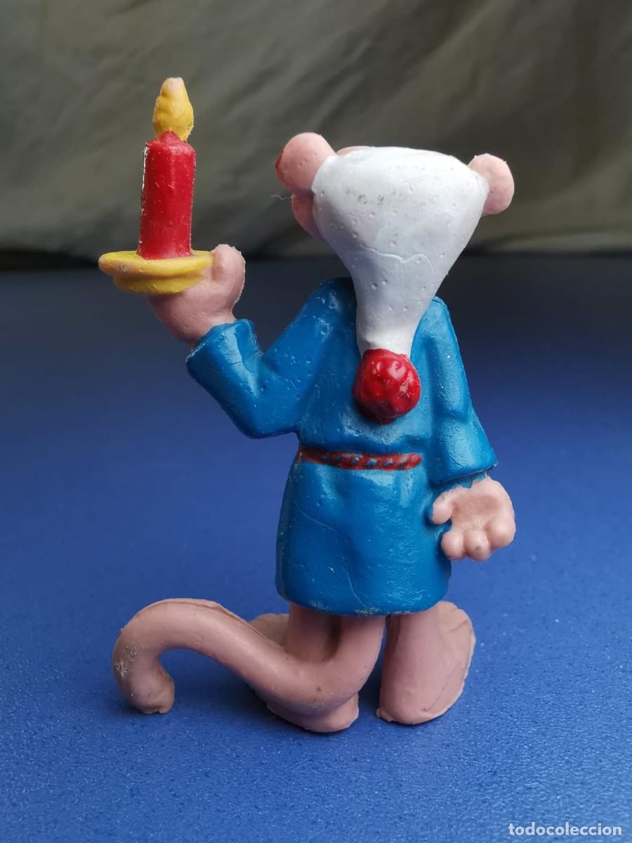Figuras de goma y PVC: PANTERA ROSA - VELA / CANDELABRO - BATA AZUL - Foto 2