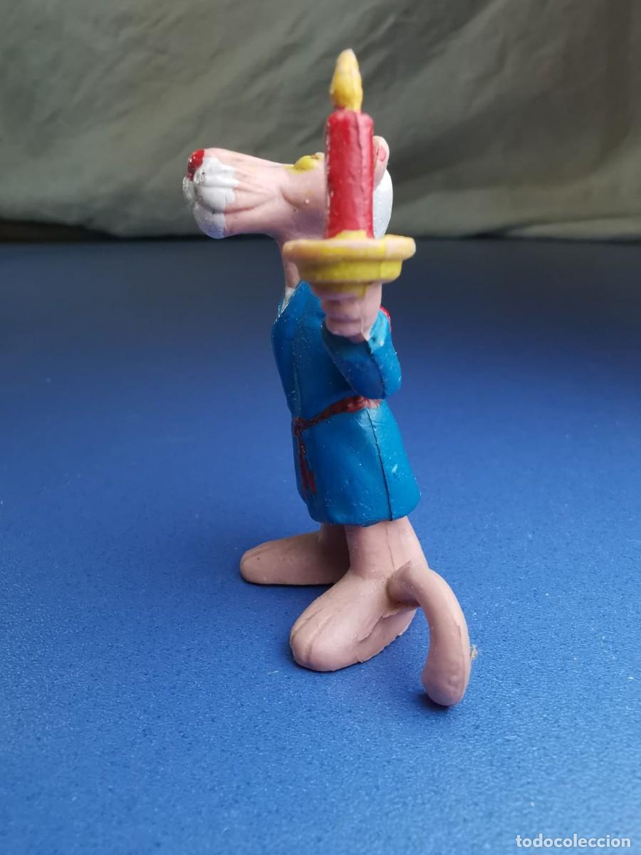 Figuras de goma y PVC: PANTERA ROSA - VELA / CANDELABRO - BATA AZUL - Foto 4