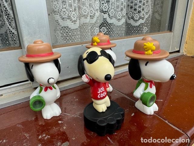 Figuras de goma y PVC: LOTE DE 4 FIGURAS DE SNOOPY - Foto 2