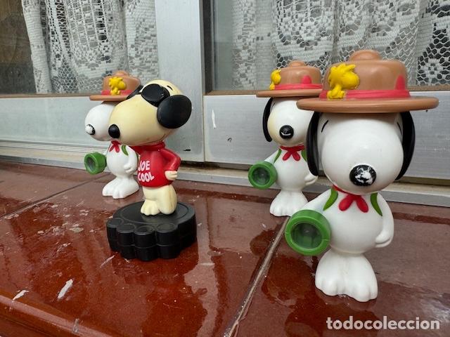 Figuras de goma y PVC: LOTE DE 4 FIGURAS DE SNOOPY - Foto 4