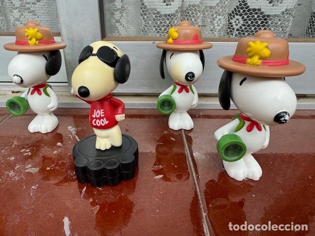 Figuras de goma y PVC: LOTE DE 4 FIGURAS DE SNOOPY - Foto 5